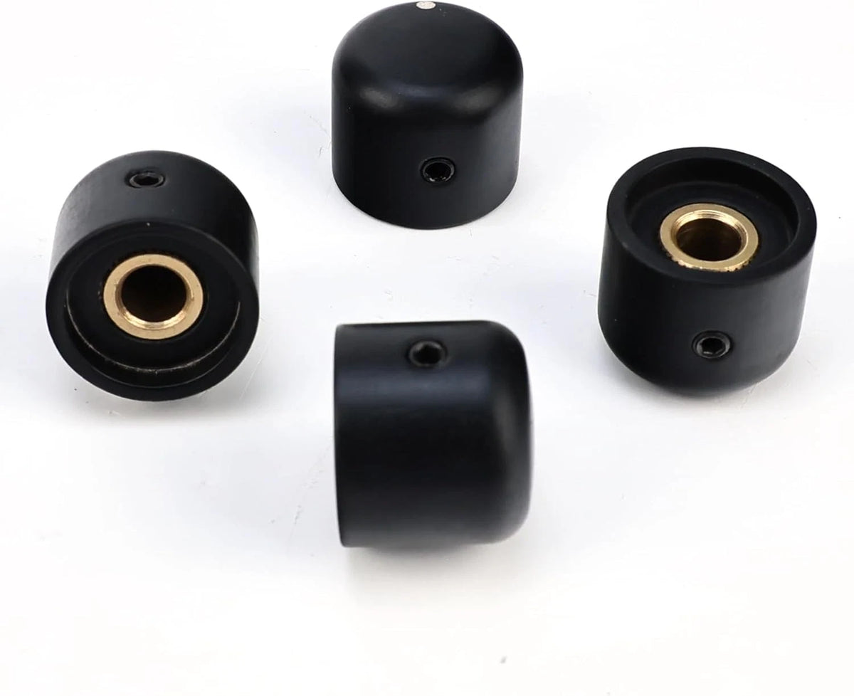 4pcs Ebony Guitar and Bass Knobs Fit Schecter,Dean,<wbr/>Jackson,ESP LTD,Washburn,C<wbr/>ort