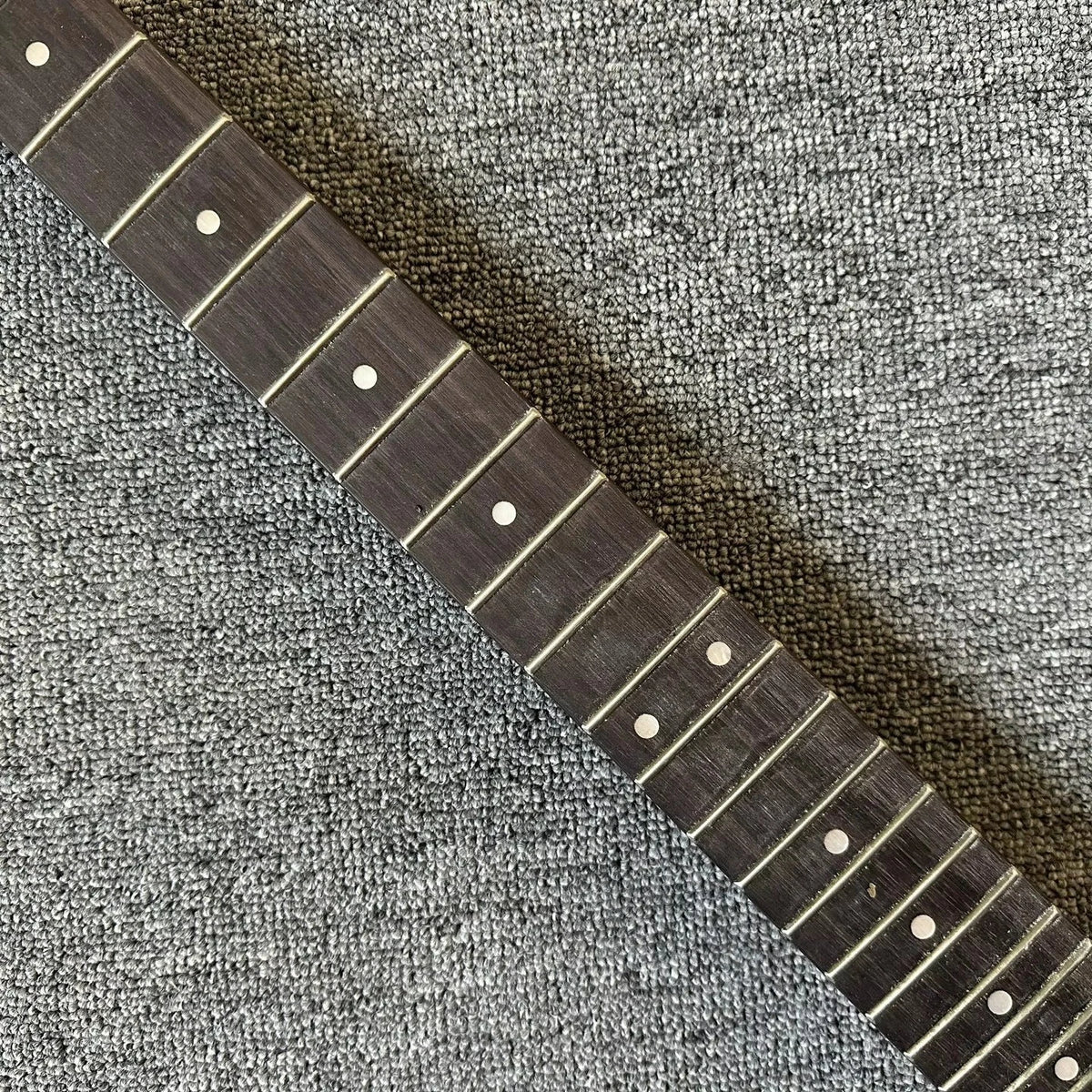 Electric Guitar Neck Solid Roasted Maple Dot Inlay 22 Frets Rosewood