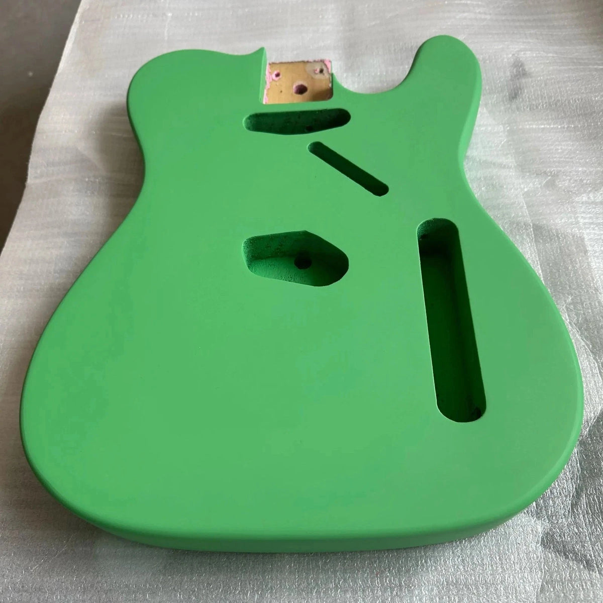 Light Green Guitar Paulownia Wood Body Fit TL Tele