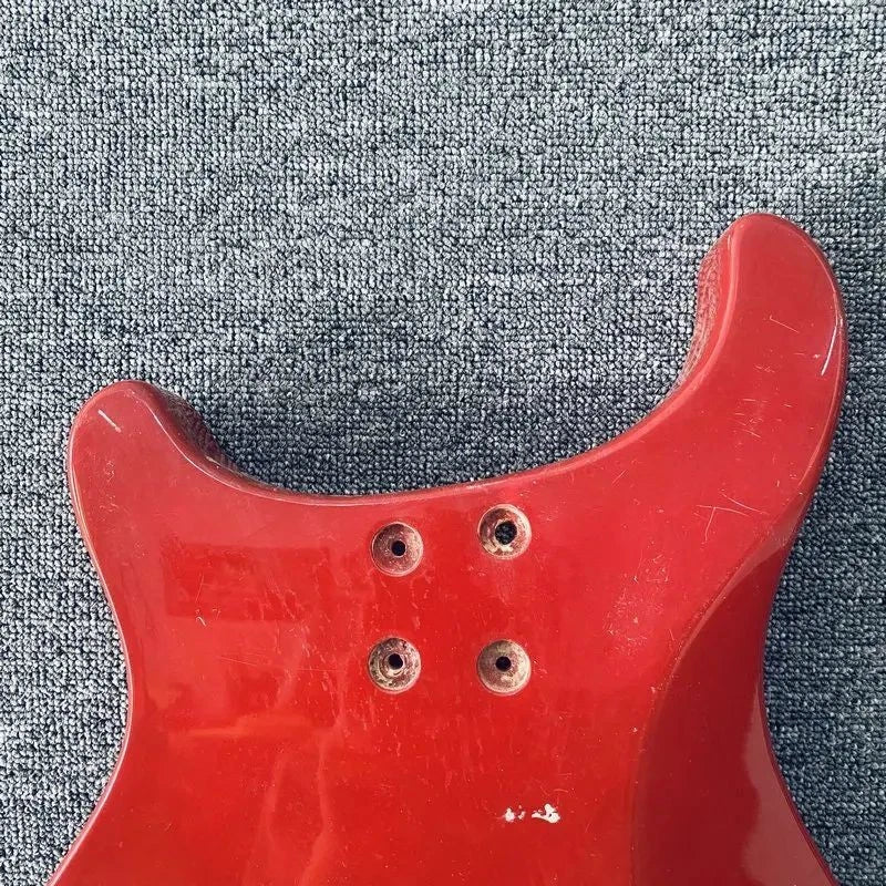 Red Single Humbucker Guitar Body DIY Project