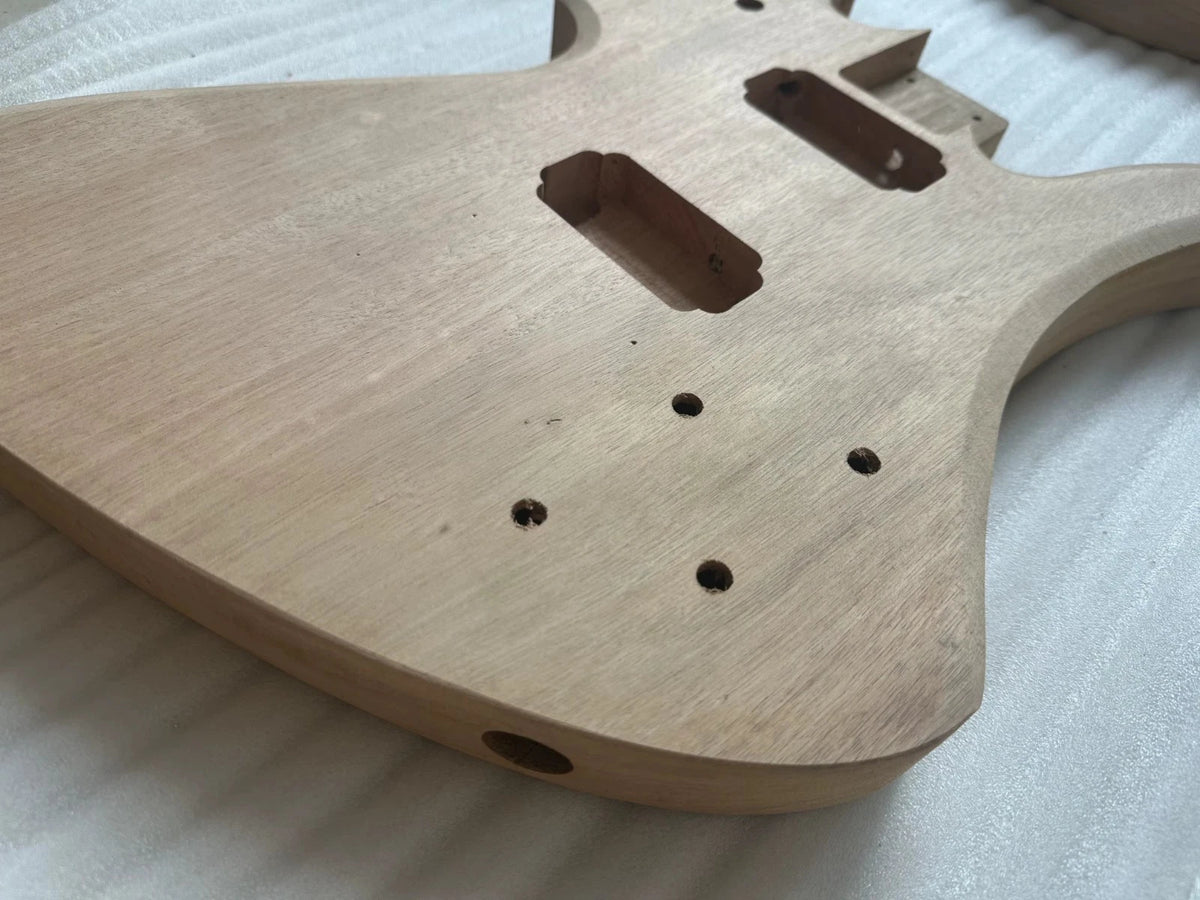 HH Mahogany Wood Guitar Body DIY Project Fit Mockingbird