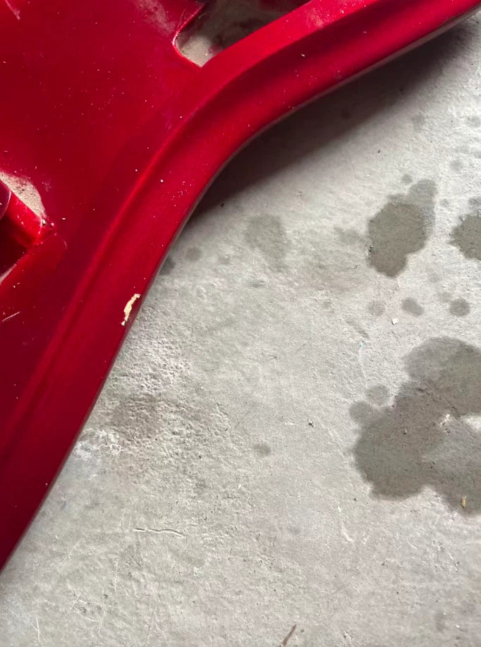 Red DIY Project Guitar Body Fit Sharkfin Guitars