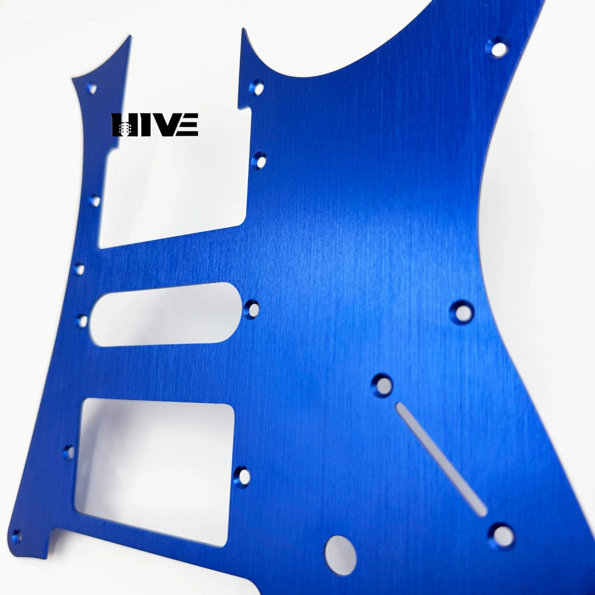 Blue HSH Aluminum Guitar Pickup Guard Plate