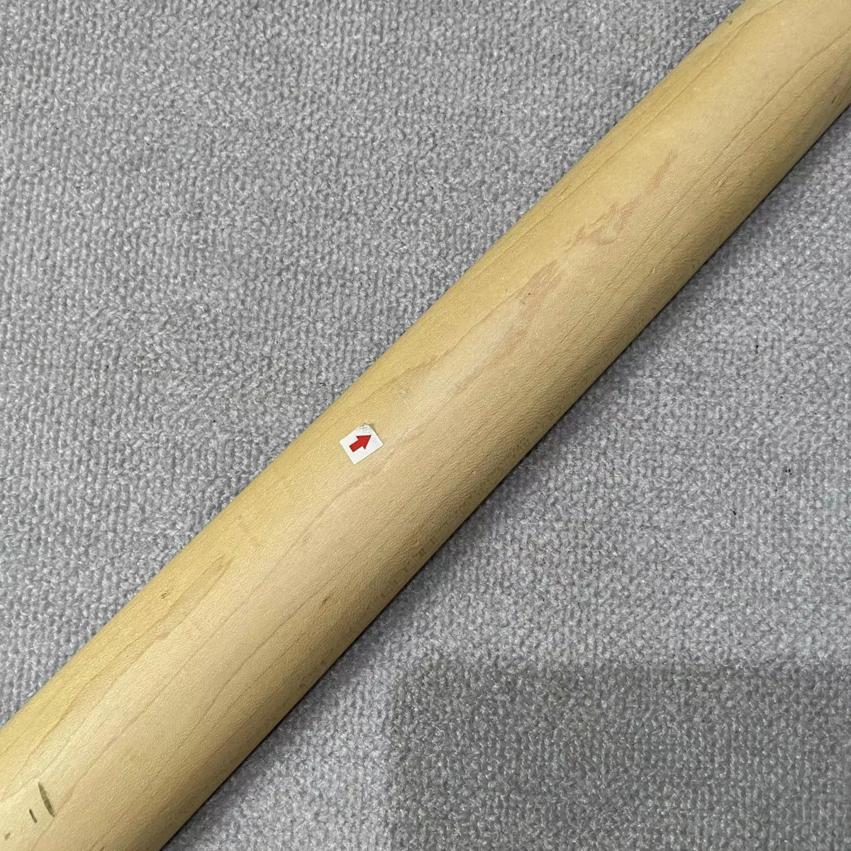 24-Fret Maple &amp; Rosewood Guitar Neck, Unfinished, Red Headstock