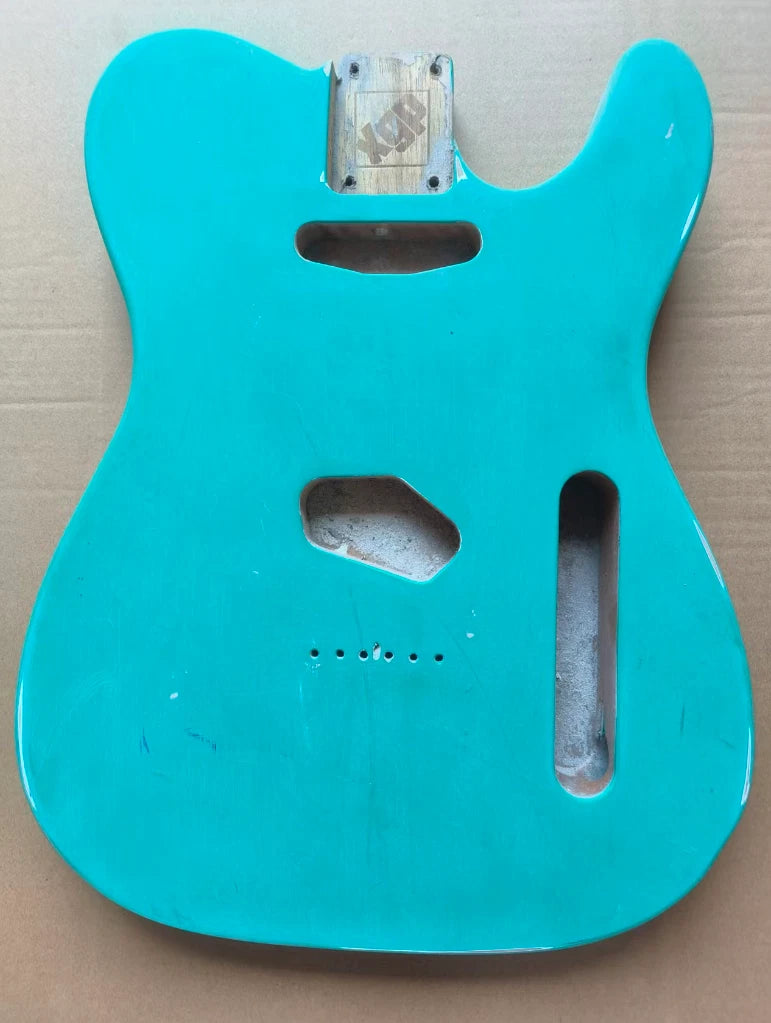 Blue Guitar DIY Project Body For TL, String Through Bridge