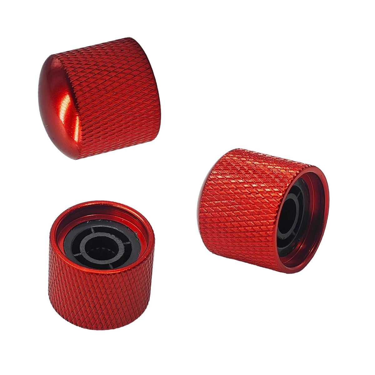 4PCS Red Guitar Bass Control Knobs Fit Schecter,Dean,<wbr/>Washburn,Peave<wbr/>y,Ibanez,ESP
