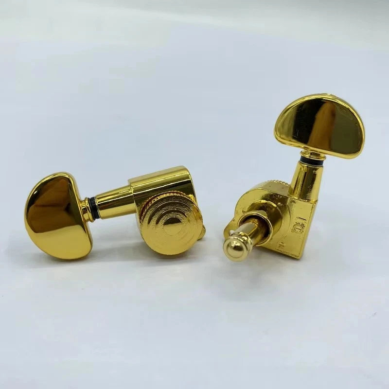 L3R3 Electric Guitar Locking Tuning Pegs Machine Heads Set, Gold