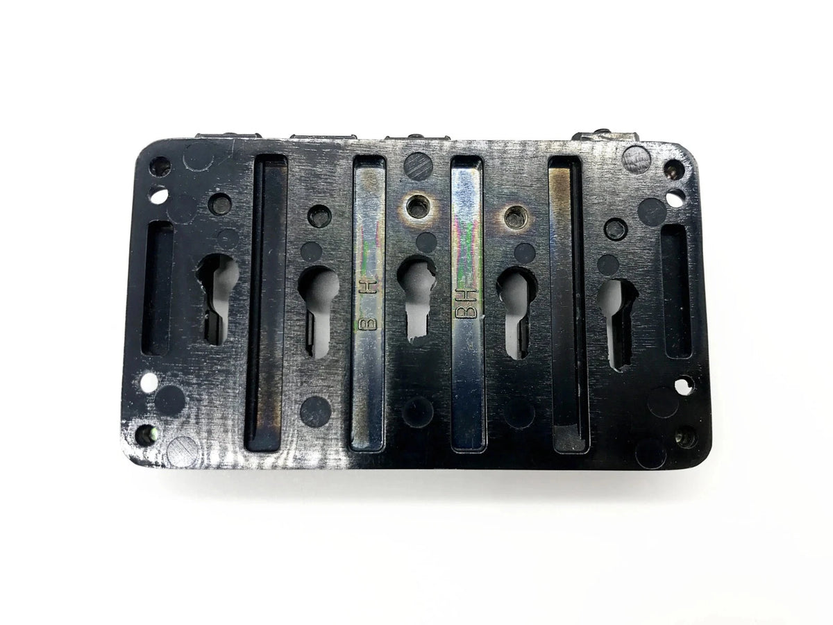 Black 5 String Electric Bass Bridge Fit Schecter,Peave<wbr/>y,Ibanez,Rogue<wbr/>,Washburn