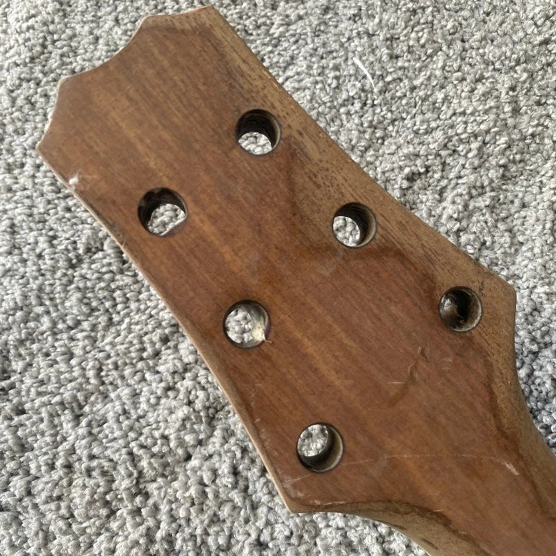 Red Semi Hollow Jazz Guitar Body and Neck, Rosewood Fingerboard