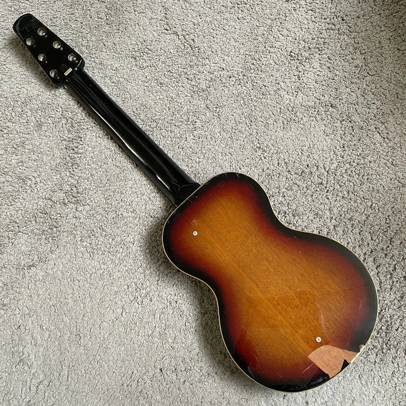 DIY Project Mini Travel Guitar, Mahogany Body, Maple Neck