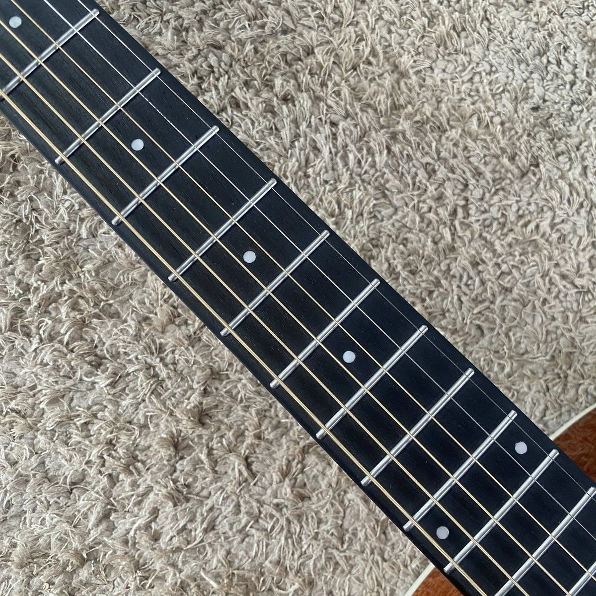 36-Inch Acoustic Guitar, Spruce Top, Flame-Okoume Body