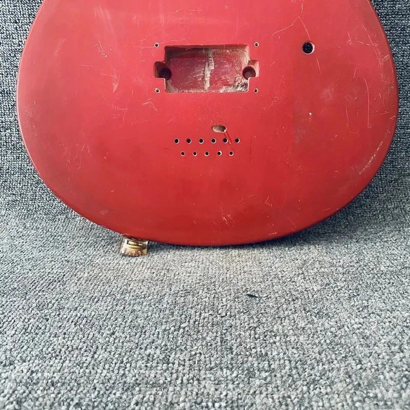 Red Single Humbucker Guitar Body DIY Project