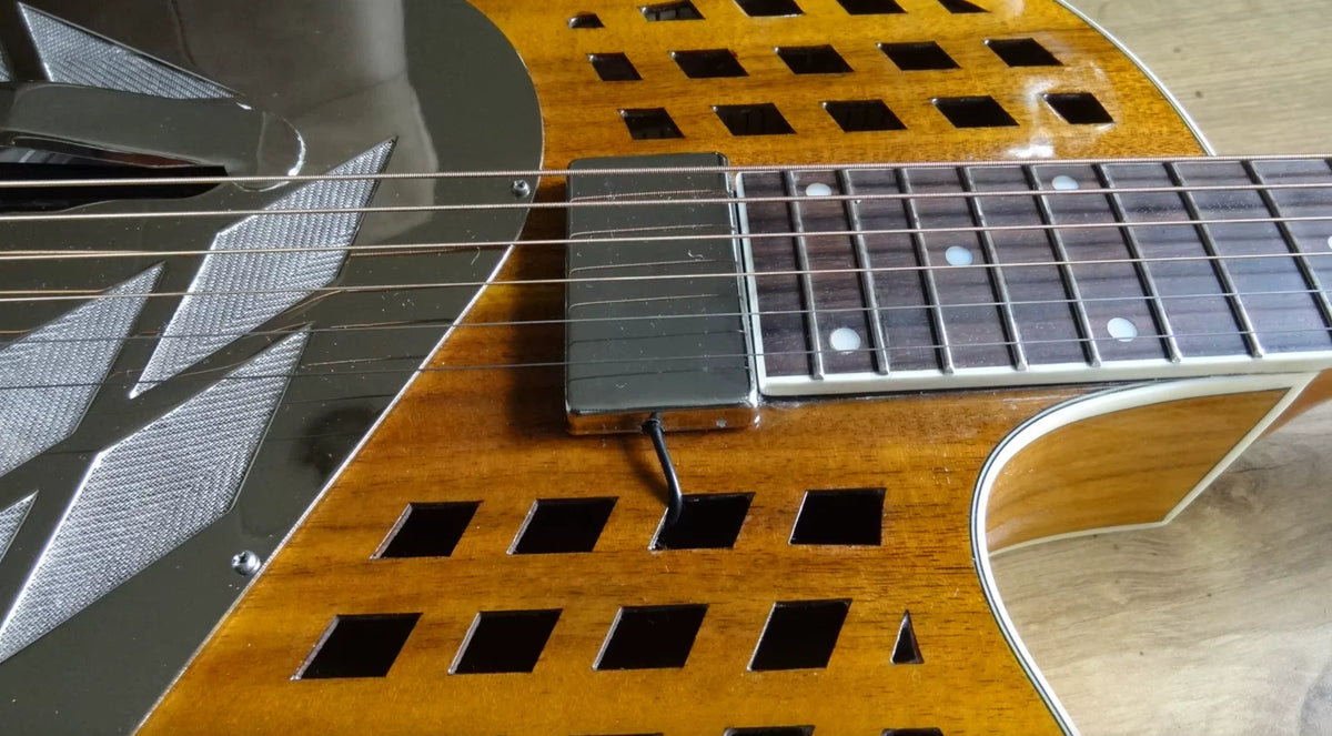 Chrome Electric Guitar Neck, Resistance 8K