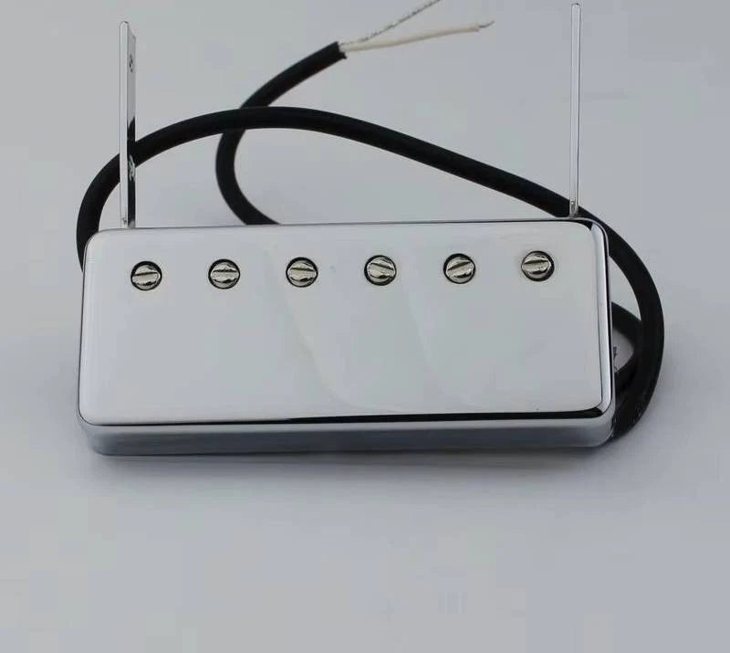 Chrome Hollow Body Jazz Guitar Float Neck Alnico Pickup