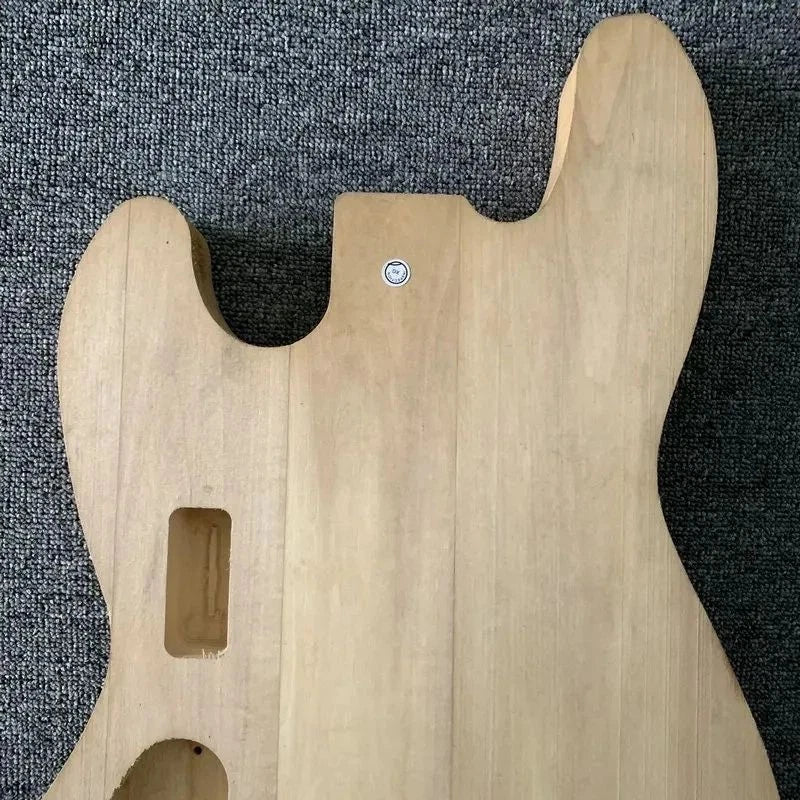 Unfinished Jazz Bass Style Body with Active Routing Right Hand