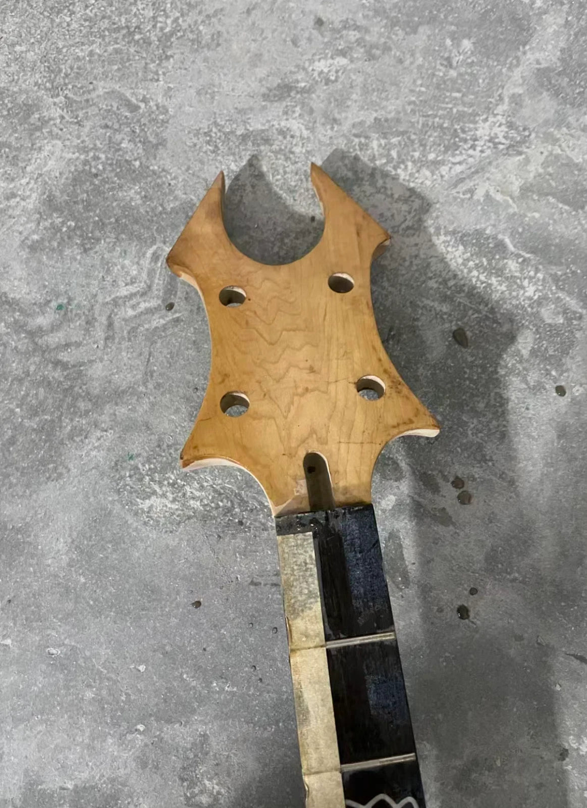 4 String Electric Bass Maple Neck, Rosewood Fingerboard Fit BC Rich