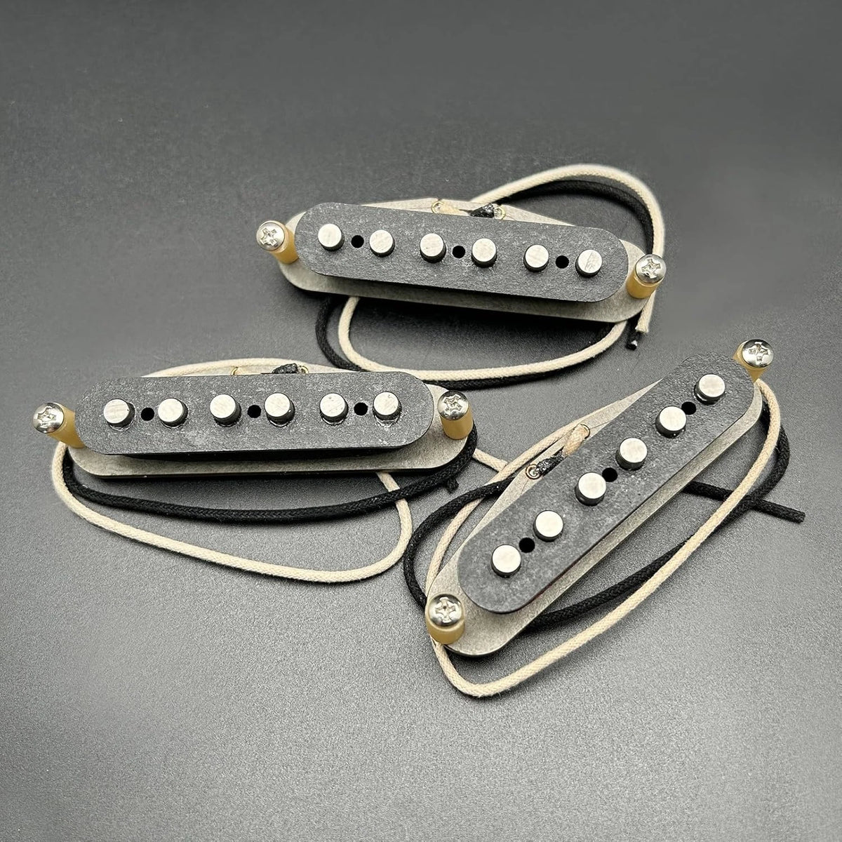 Vintage Alnico 5 Guitar Single Coil Pickups Set Fit ST