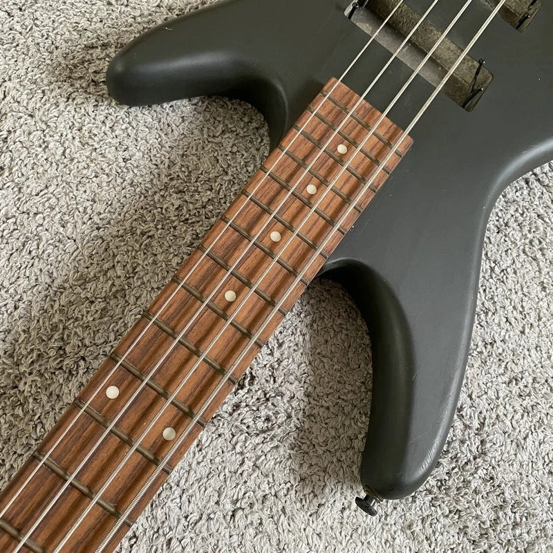DIY 4 String Electric Bass, Basswood Body, Maple Neck, Rosewood Fingerboard