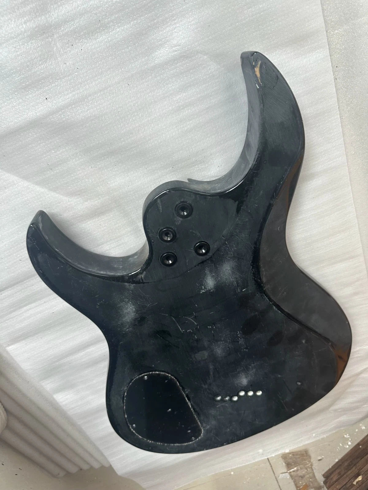 Black HSH Guitar Basswood Body DIY Project