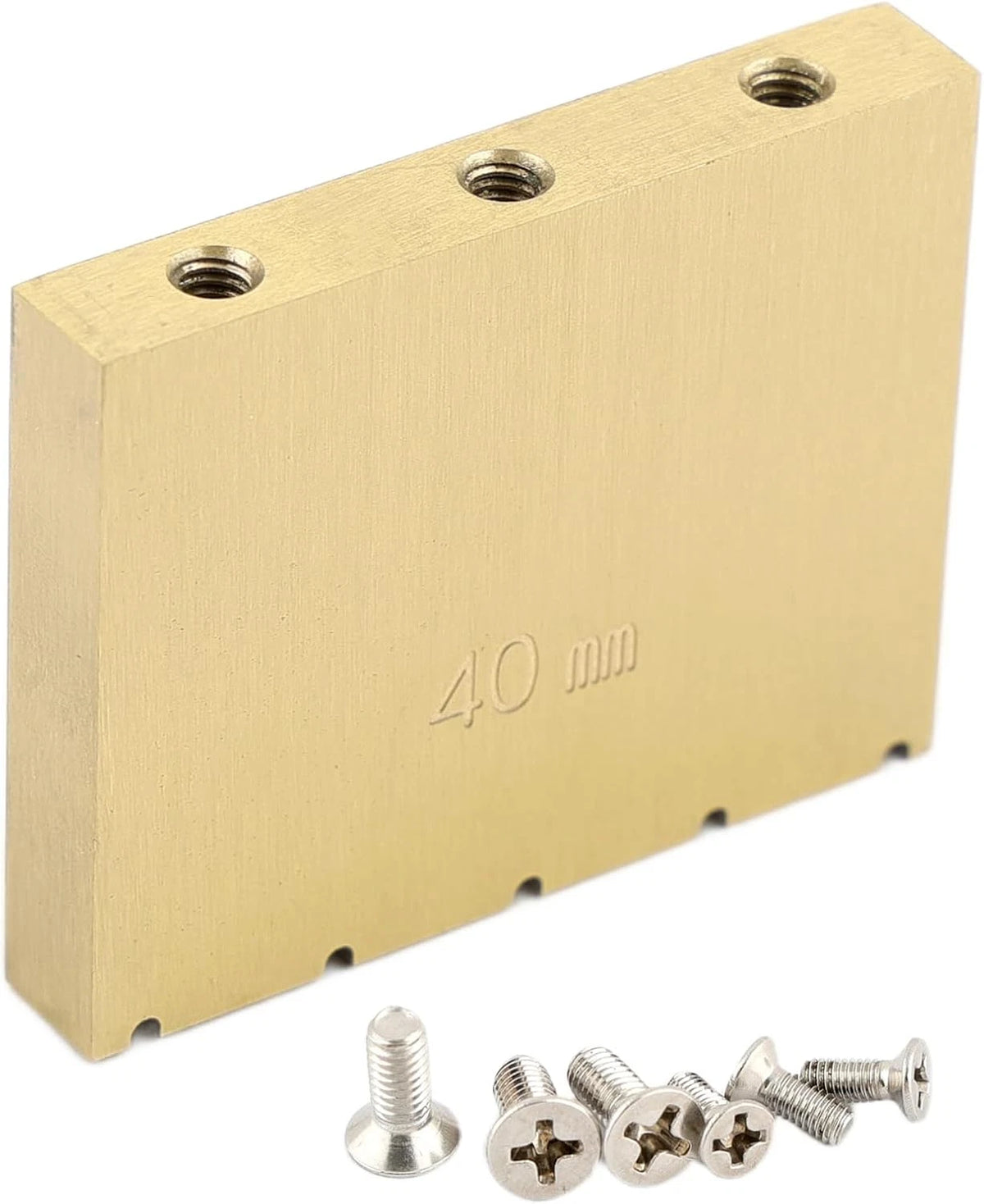Brass 40MM Guitar Bridge Tremolo System Fit Gotoh GE1996T Floyd Rose Bridge