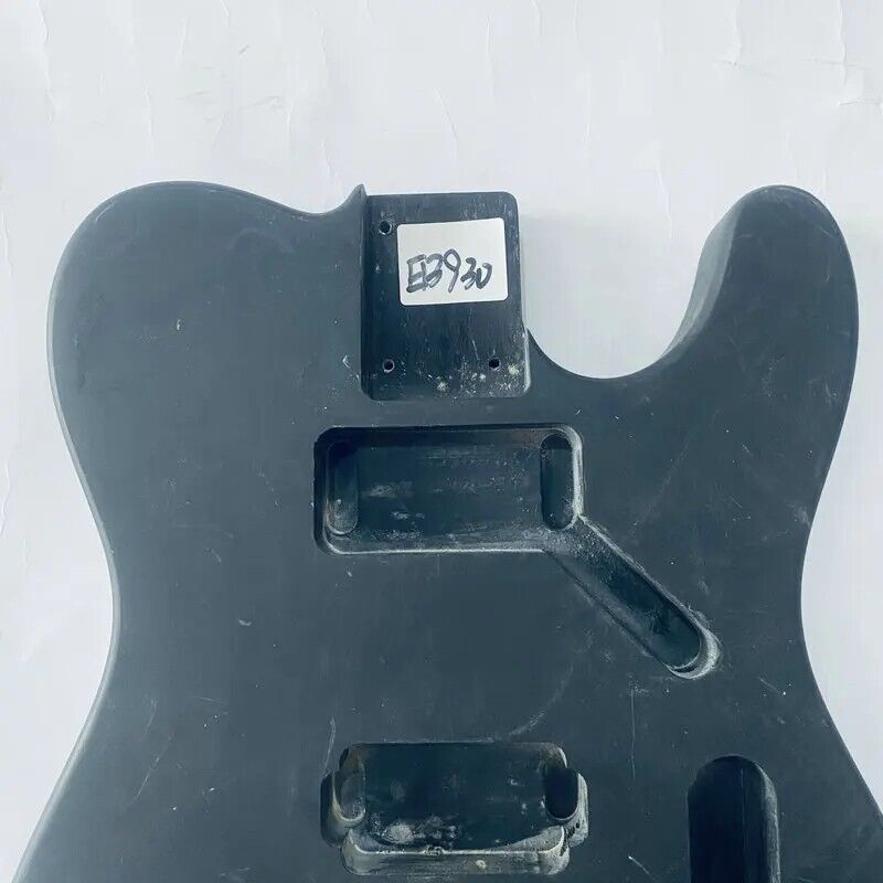 Black Single Cut Basswood Custom Guitar DIY Project Body Fit Telecaster Tele