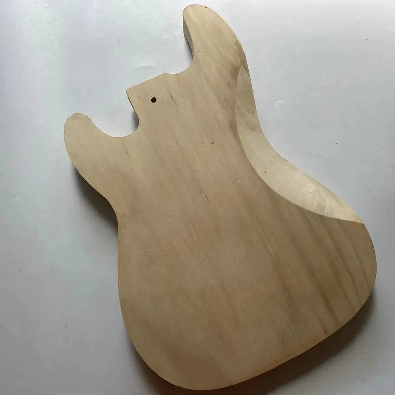 Unfinished Basswood 4/5 String Bass Body DIY Project