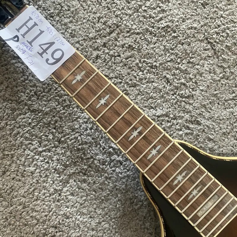 Tobacco Burst 8 String Mandolin Guitar, Rosewood Fingerboard Neck
