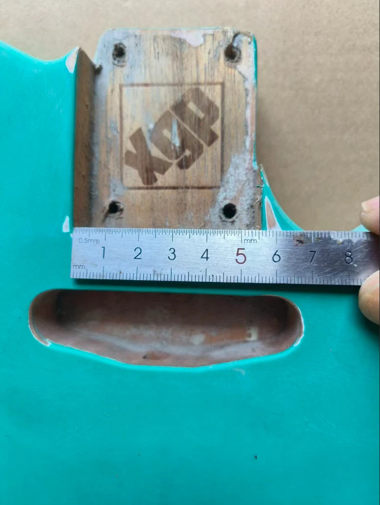 Blue Guitar DIY Project Body For TL, String Through Bridge