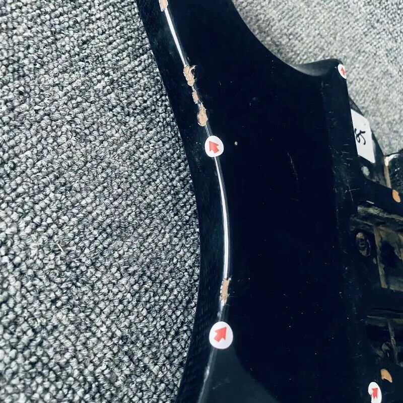 HSH Black Basswood DIY Project Guitar Body
