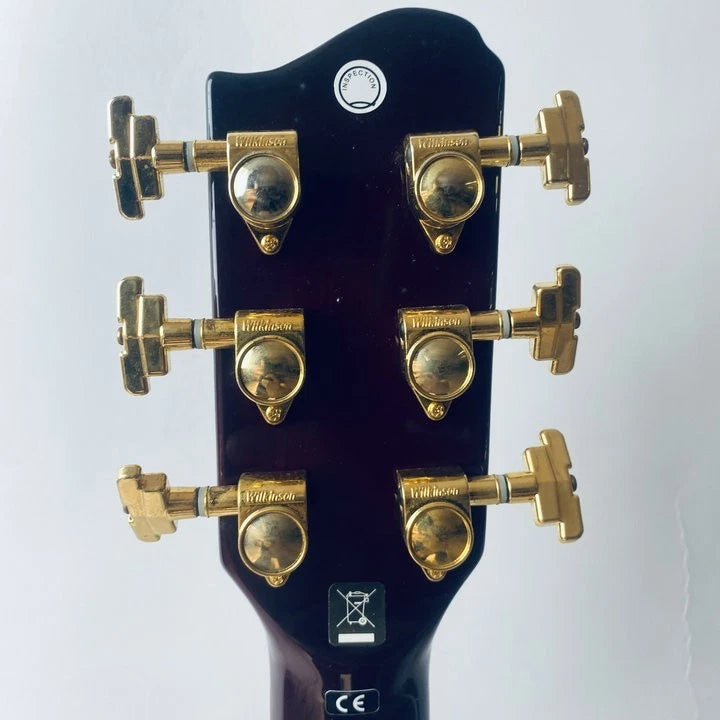 J&amp;D Strings Through Electric Guitar, Mahogany Body, Maple Neck