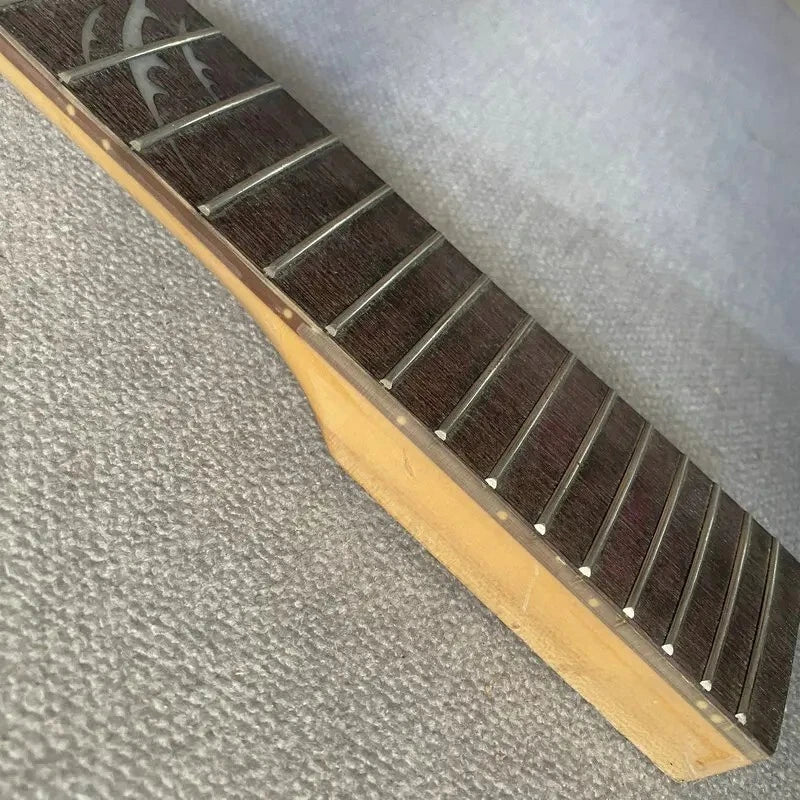 Reversed Headstock Guitar Maple Wood Neck, 24 Frets Rosewood Fretboard