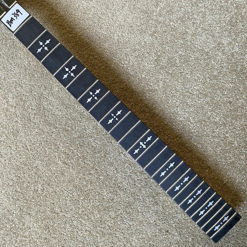 Black Maple Wood Guitar Neck, Rosewood Fretboard 24 Frets