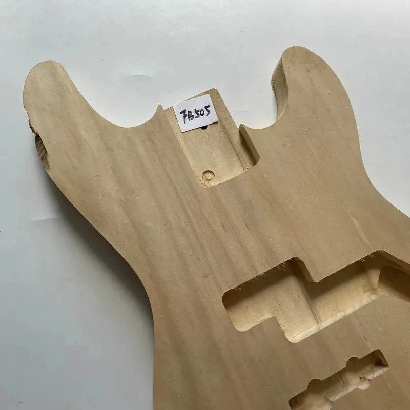 Unfinished Basswood 4/5 String Bass Body DIY Project