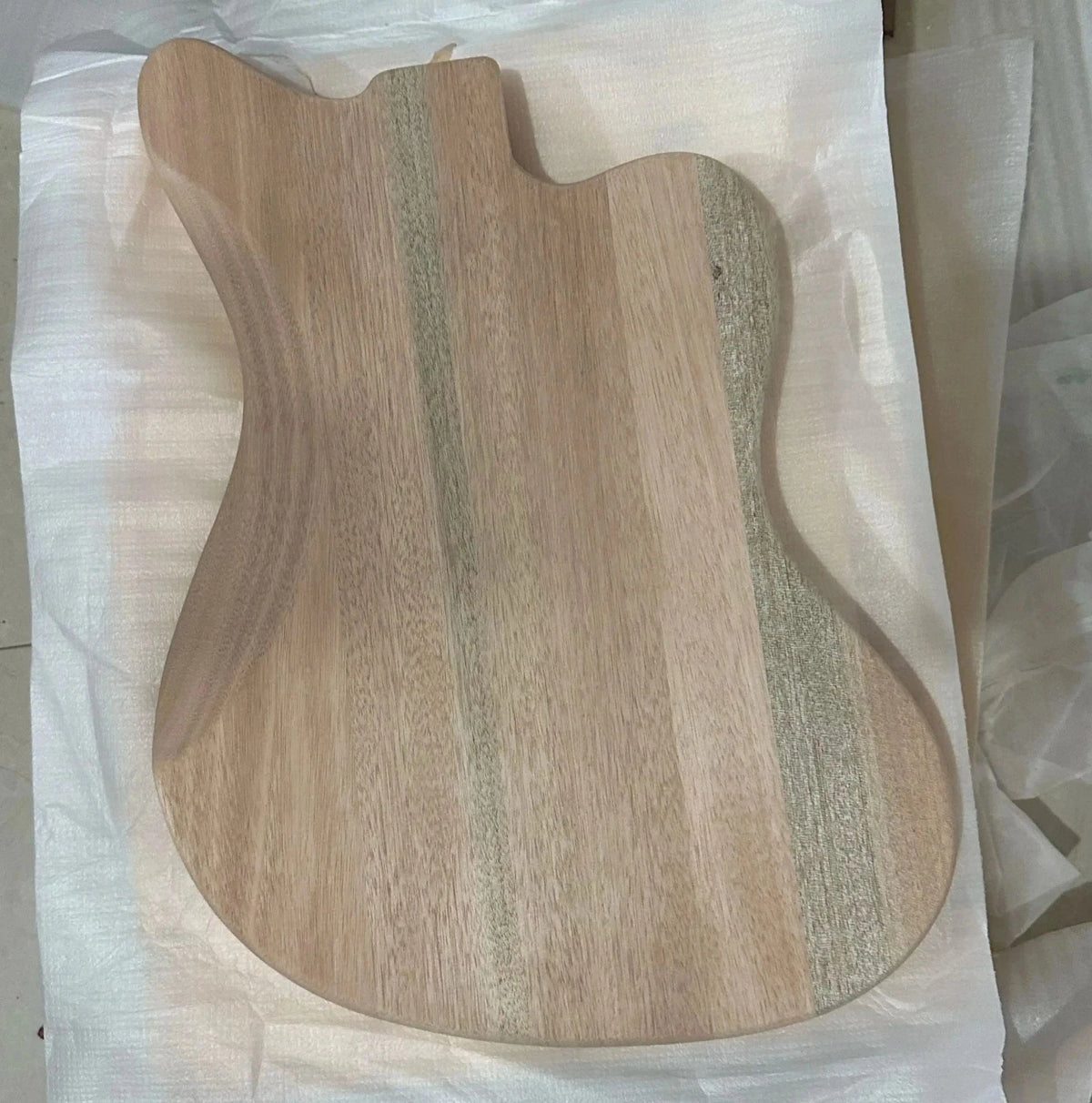 Left Handed Mahogany Wood Guitar Body Fit Jazzmaster Guitars