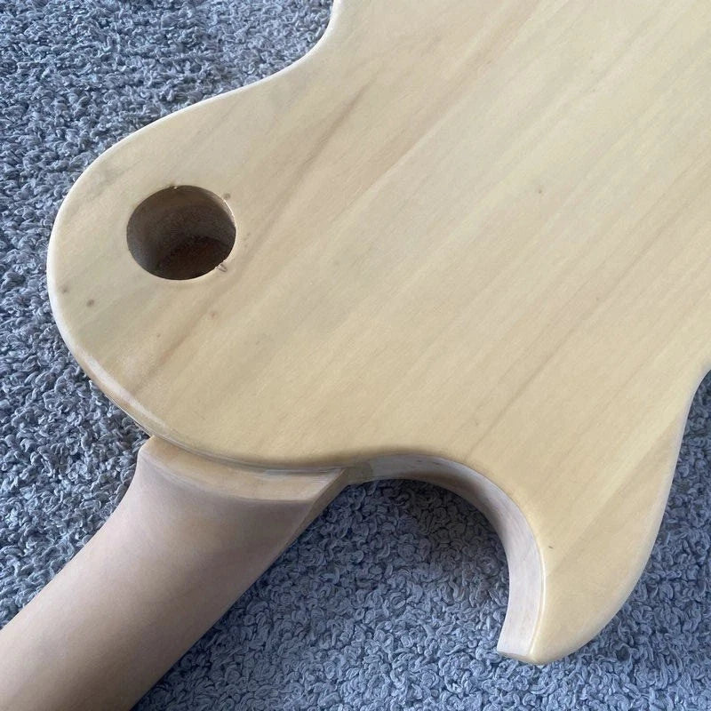 Single Cut Electric Guitar DIY Project with 22 Fret Neck