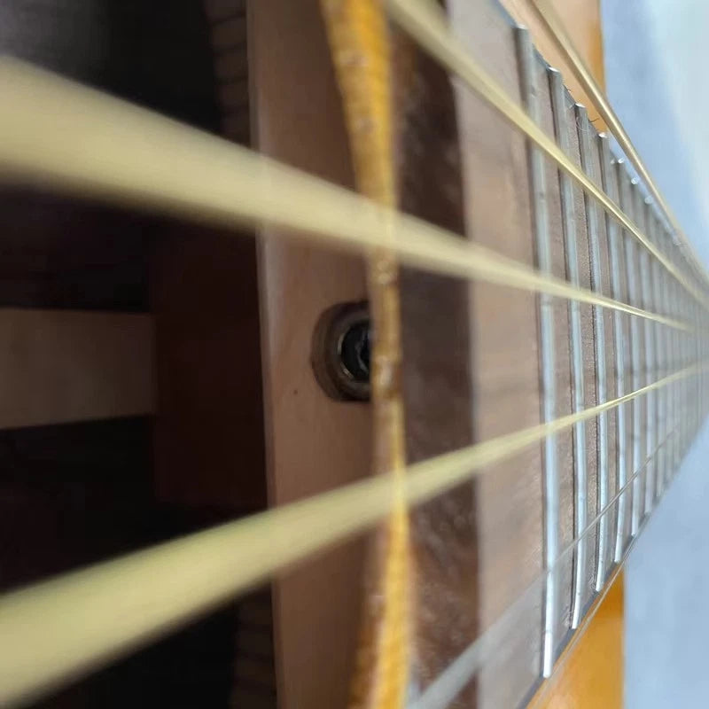 36-Inch OM All-Solid Spruce &amp; Santos Rosewood Guitar