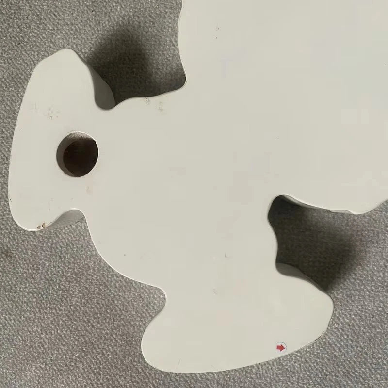 Mini Rabbit Shaped Custom DIY Project Guitar Body, Solid Wood