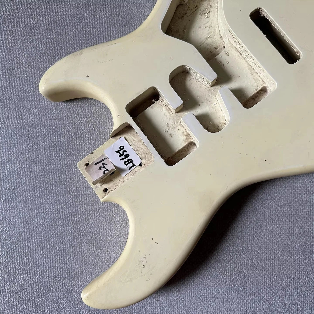 Creamy White Guitar Body, HSH Routing, Tremolo Bridge Route Fit ST DIY Project