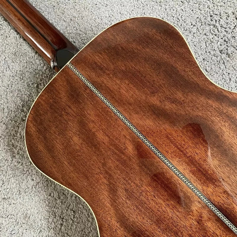 36-Inch All-Solid Spruce &amp; Okoume Folk Guitar