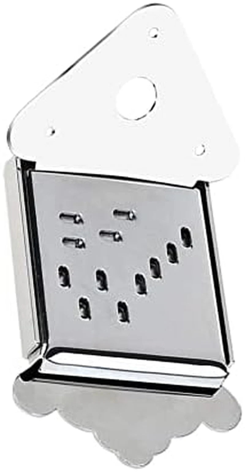 Chrome Finished 8 String Mandolin Tailpiece Fit Rogue,Kentucky<wbr/>,Ibanez,Epipho<wbr/>ne
