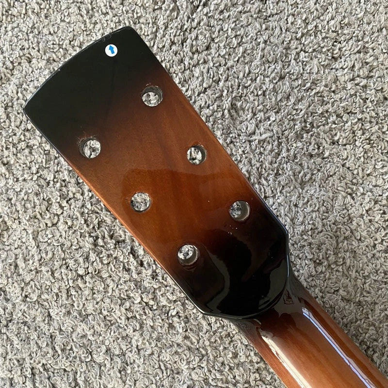 Tobacco Burst Dobro Guitar, Mahogany Body, Rosewood Fingerboard Neck