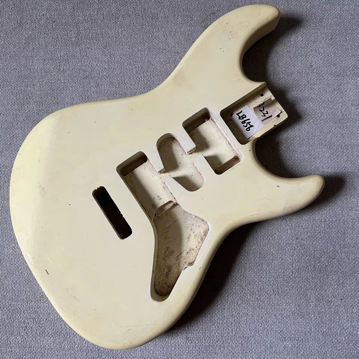 Creamy White Guitar Body, HSH Routing, Tremolo Bridge Route Fit ST DIY Project
