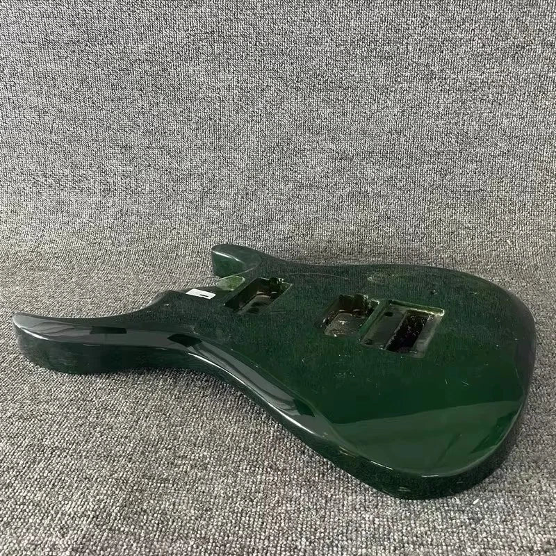 Green Flamed Maple Guitar Body DIY Project