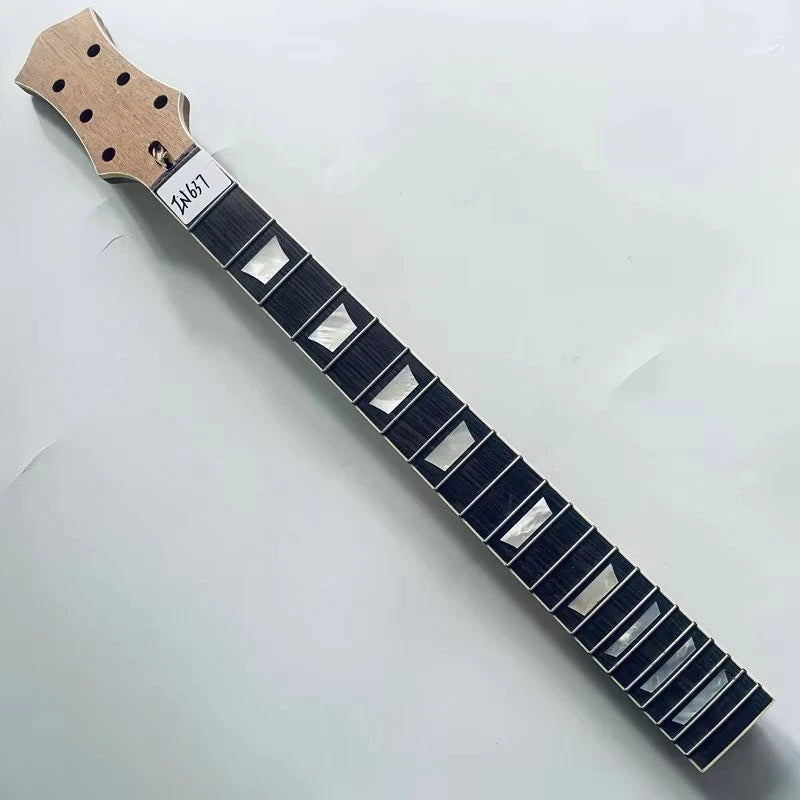 Mahogany Wood Guitar Neck, Rosewood 22 Frets Fingerboard
