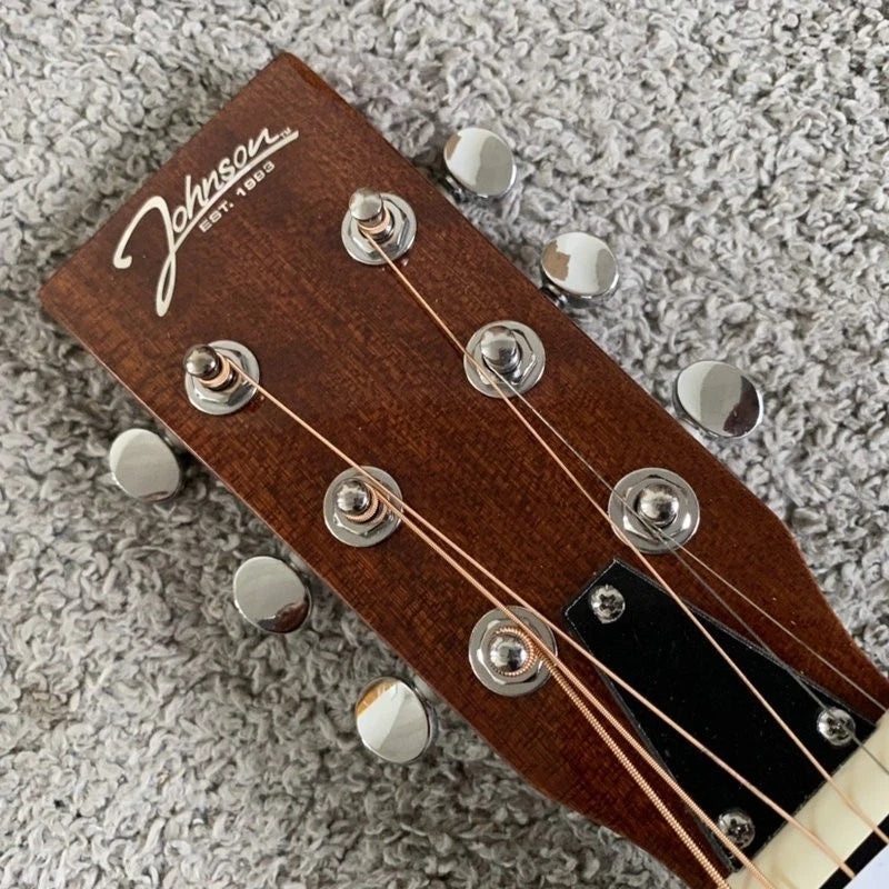 34 Inch Travel Acoustic Guitar, Spruce Top Body, Rosewood Fingerboard Neck