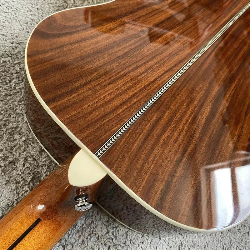 36-Inch OM All-Solid Spruce &amp; Santos Rosewood Guitar