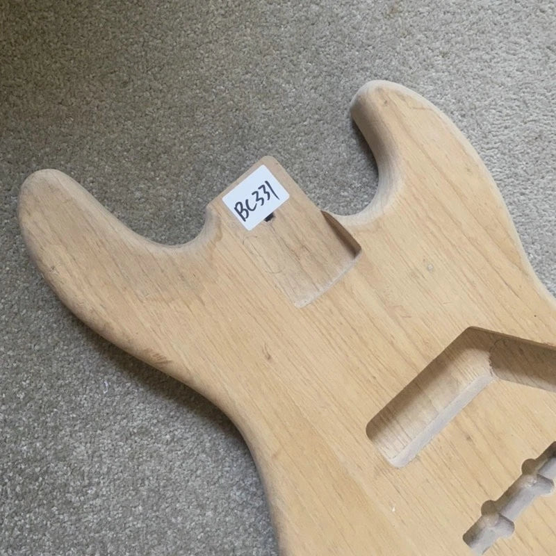 Ash Wood Bass Body in Glossy Finish Fit Jazz Bass