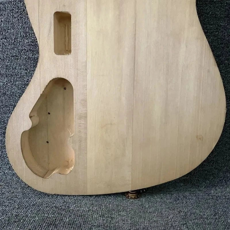 Unfinished Jazz Bass Style Body with Active Routing Right Hand