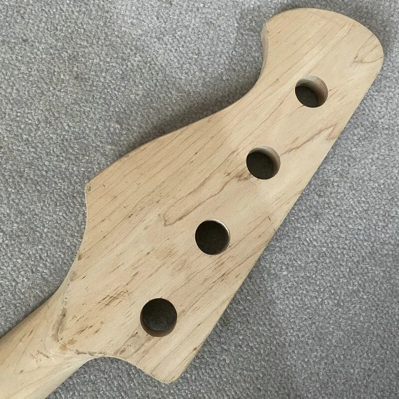 Maple Wood 4 String Bass Neck, 20 Frets Rosewood Fingerboard Fit Jazz Bass