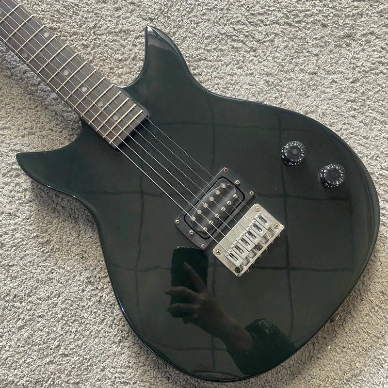 First Act Electric Guitar in Black, Maple Neck, Rosewood Fingerboard